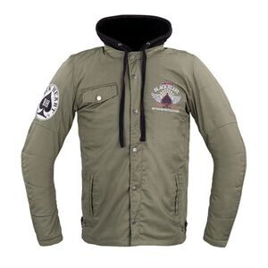 Pánská bunda W-TEC Black Heart Khaki Jacket s aramidem Hat Skull XXL obraz