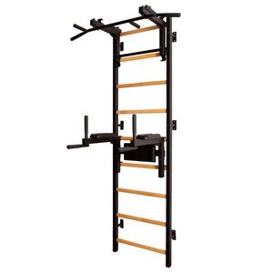Žebřiny s hrazdou a bradly BenchK 732B 240x67 cm obraz