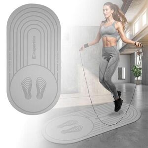 Podložka na cvičení inSPORTline Ampfinity 123x60x0, 6 cm šedá obraz