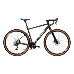Gravel kolo Kross Esker 6.0 28" - model 2026 XL (21", 181-187 cm) černá/bílá/mat/lesk obraz