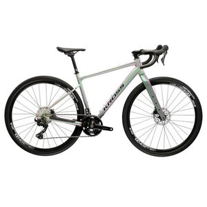 Gravel kolo Kross Esker 6.0 28" - model 2026 XL (21", 181-187 cm) chameleon/chameleon/černá/mat/lesk obraz
