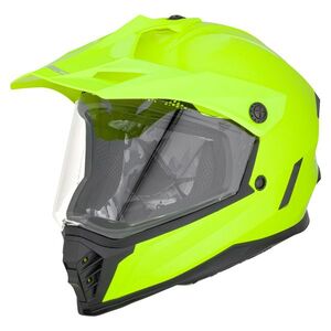 Dětská moto přilba W-TEC Benasqo fluo žlutá XL (55-56) obraz