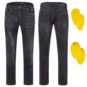 Pánské moto jeansy W-TEC Capital černá 44/34 obraz