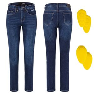 Dámské moto jeansy W-TEC Nairobi tmavě modrá 42/31 obraz