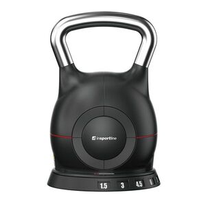 Nastavitelný ketlebel inSPORTline Xtrabell 1, 5-10 kg obraz
