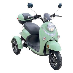 Elektrický tříkolový vozík inSPORTline Tarra • 25km/h • až 45km dojezd • bez řidičáku Pastel Green obraz