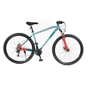 Horské kolo Olpran CANIS Man 29" 21" (180-195 cm) bílá/tmavá petrolejová/tmavě červená obraz