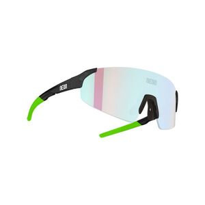 NEON Cyklistické brýle - SUPERFLY M/L - černá/zelená obraz
