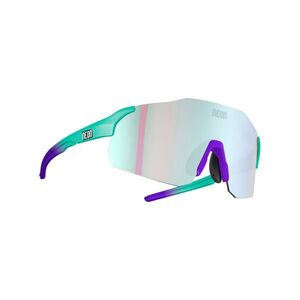 NEON Cyklistické brýle - SKY 3.0 M/L - zelená/fialová obraz