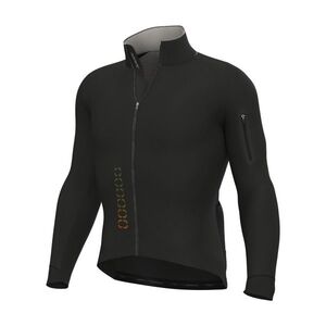 ALÉ Cyklistická zateplená bunda - R-EV1 THERMO SHIELD - černá obraz