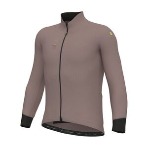 ALÉ Cyklistická zateplená bunda - PRAGMA FONDO 3.0 - hnědá obraz