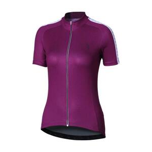 BBB Cyklistický dres s krátkým rukávem - DONNA - fialová obraz