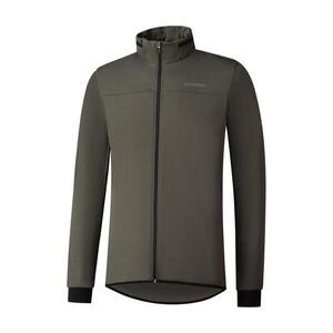SHIMANO Cyklistická zateplená bunda - FURANO WARM - šedá obraz