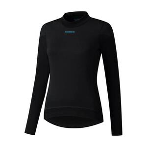 SHIMANO Cyklistické triko s dlouhým rukávem - BEAUFORT LONG - černá obraz
