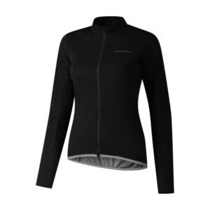 SHIMANO Cyklistická větruodolná bunda - WINDFLEX - černá obraz