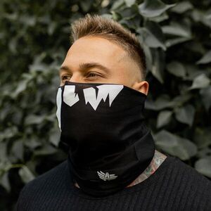 Multifunkční nákrčník Iron Aesthetics Skull, black obraz