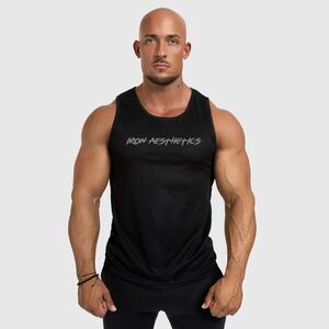 Pánské funkční tílko Iron Aesthetics Sporty, černé obraz