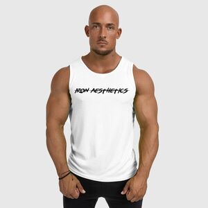Pánské funkční tílko Iron Aesthetics Sporty, bílé obraz