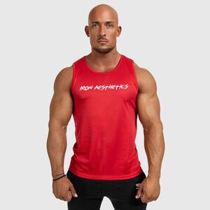 Pánské funkční tílko Iron Aesthetics Sporty, červené obraz