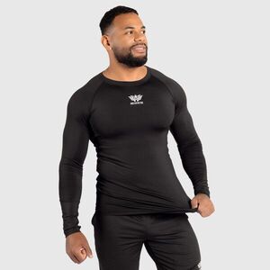 Funkční tričko s dlouhým rukávem Iron Aesthetics Reflective, černé obraz
