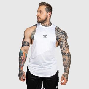 Tréninkové tílko Iron Aesthetics Gym Tank, bílé obraz