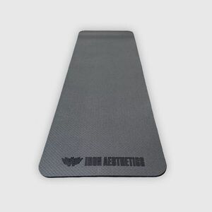 Podložka na cvičení Iron Aesthetics Yoga Mat, černá obraz