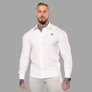 Strečová košile Iron Aesthetics Slim Stretch, natural obraz