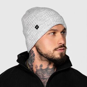 Klasická pletená čepice Iron Aesthetics Snug, šedá obraz