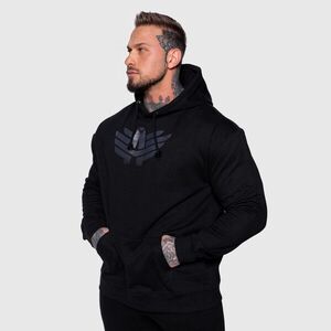 Pánská mikina s kapucí Iron Aesthetics Apex, černá obraz