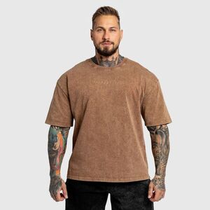 Oversized tričko Iron Aesthetics Heritage, washed brown obraz