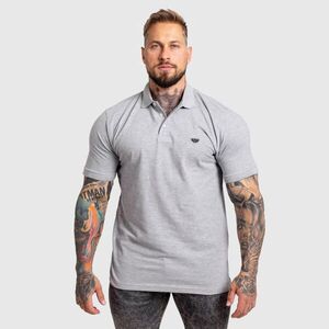 Pánské polo tričko Iron Aesthetics Pique, šedé obraz