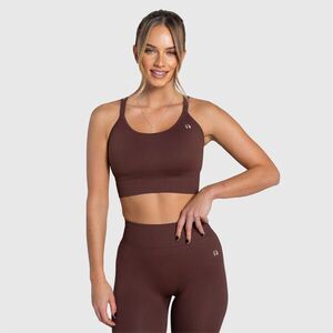 Dámská sportovní podprsenka Iron Aesthetics Ultimate, hnědá obraz
