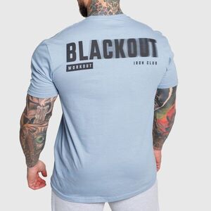 Pánské tričko Iron Aesthetics Blackout, modré obraz