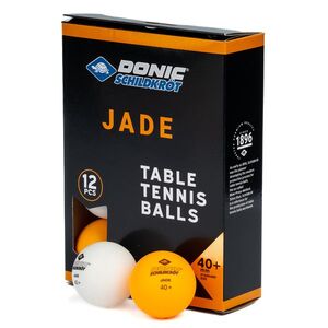 Míčky na stolní tenis SCHILDKROT Jade Poly 40+ 12ks obraz