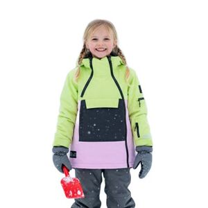 Dětská lyžařská bunda COLOR KIDS-Jr. Ski Jacket-9303-Shadow Lime obraz