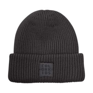 Dětská zimní čepice COLOR KIDS-Beanie W. Wool-1919-Phantom obraz