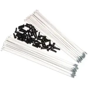 34R BMX Co. Drát 34R STEEL SPOKES 50 ks bílé - 184 mm obraz