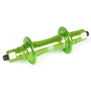 34R BMX Co. Náboj přední BMX ROTO FRONT HUB, 36 děr, zelený obraz