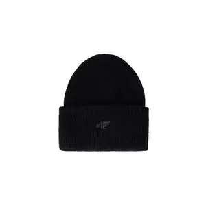 4f CAP WAW25ACAPU562-20S DEEP BLACK čepice - Velikost UNI obraz