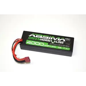 Absima Greenhorn 7, 4V/4000mAh 45C LiPo akumulátor s konektorem T-Dean obraz