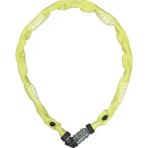 Abus řetězový zámek 1200/110 web lime kódový obraz