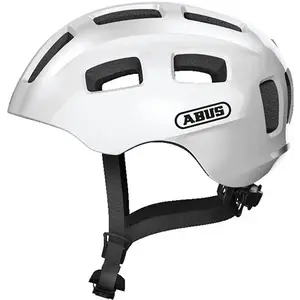 Abus Youn-I 2.0 Pearl White M dětská cyklistická přilba obraz
