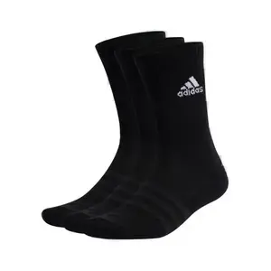 Adidas 3 PACK-CUSH CRW -BLACK/WHITE ponožky - Velikost 37/39 obraz