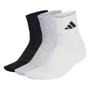 Adidas 3PACK-T ESS ANK 3P MGREYH/WHITE/BLACK ponožky - Velikost 46/48 obraz