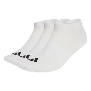 Adidas 3PACK-T ESS LOW 3P WHITE/WHITE/BLACK ponožky - Velikost 40/42 obraz