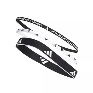 Adidas 3PP HEADBAN NEW BLACK/WHITE čelenky - Velikost UNI obraz