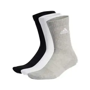 Adidas 3S C SPW MID 3P BLACK/WHITE ponožky - Velikost 43/45 obraz