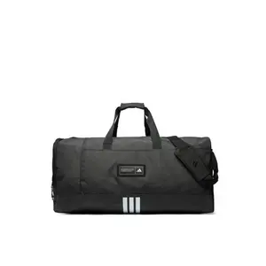 Adidas 4ATHLTS DUF L BLACK/WHITE cestovní taška - Velikost 70 L obraz