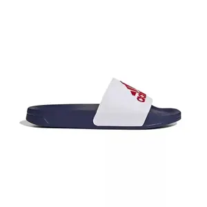 Adidas Adilette Shower M cloud white/better scarlet/victory blue pánské nazouváky - Velikost 40, 5 obraz