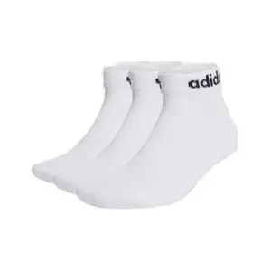 Adidas C LIN ANKLE 3P-3 pack-WHITE/BLACK ponožky - Velikost 37/39 obraz